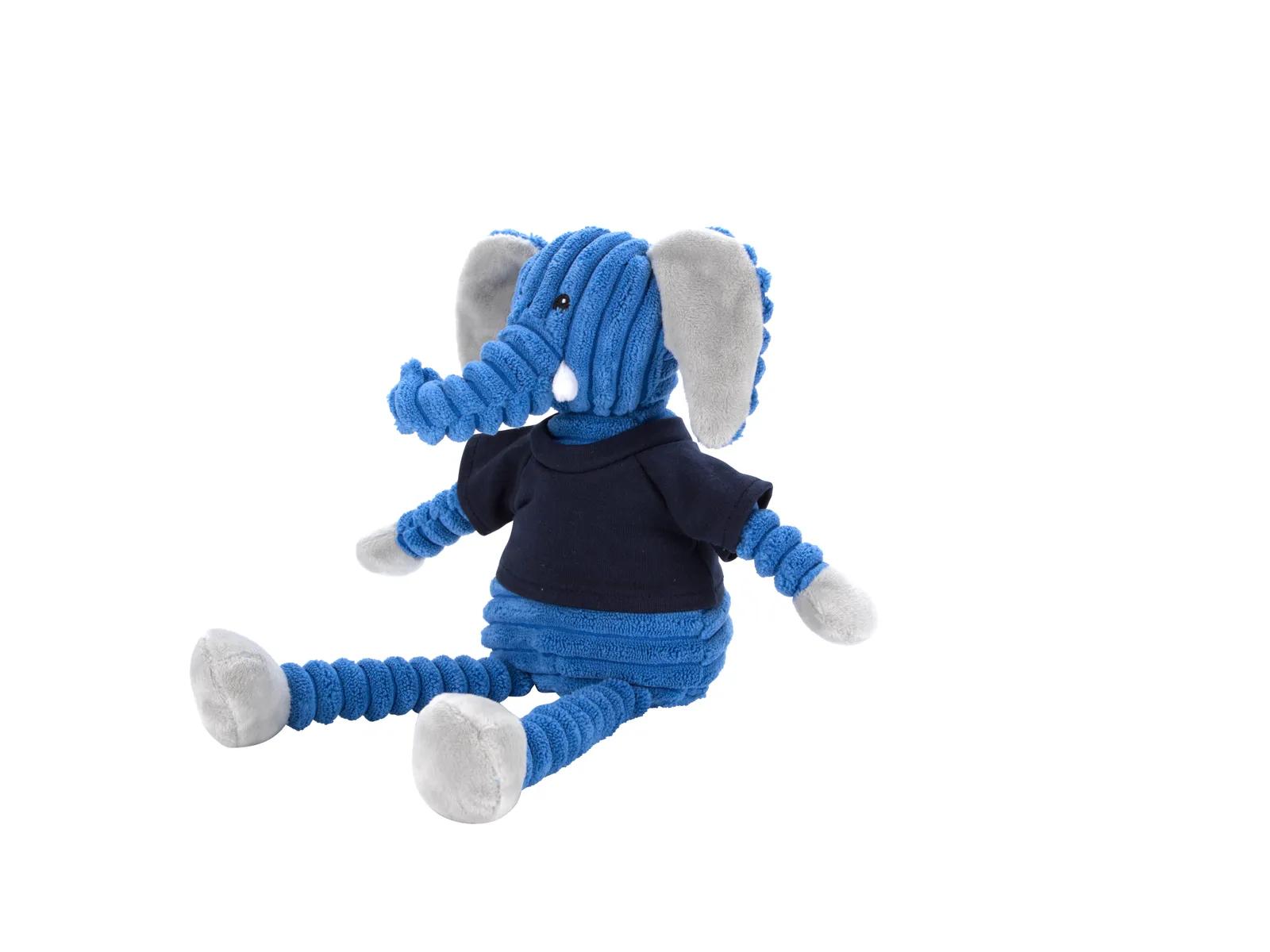 Corded Plush Animal Toy with T-Shirt Polyester - 13 in - product view 14