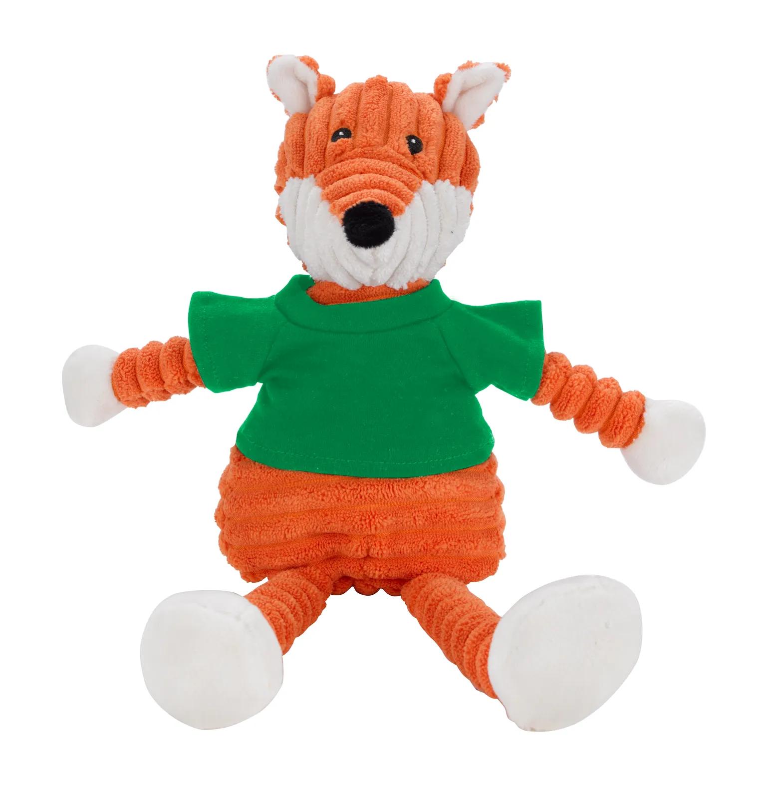 Corded Plush Animal Toy with T-Shirt Polyester - 13 in - product view 22