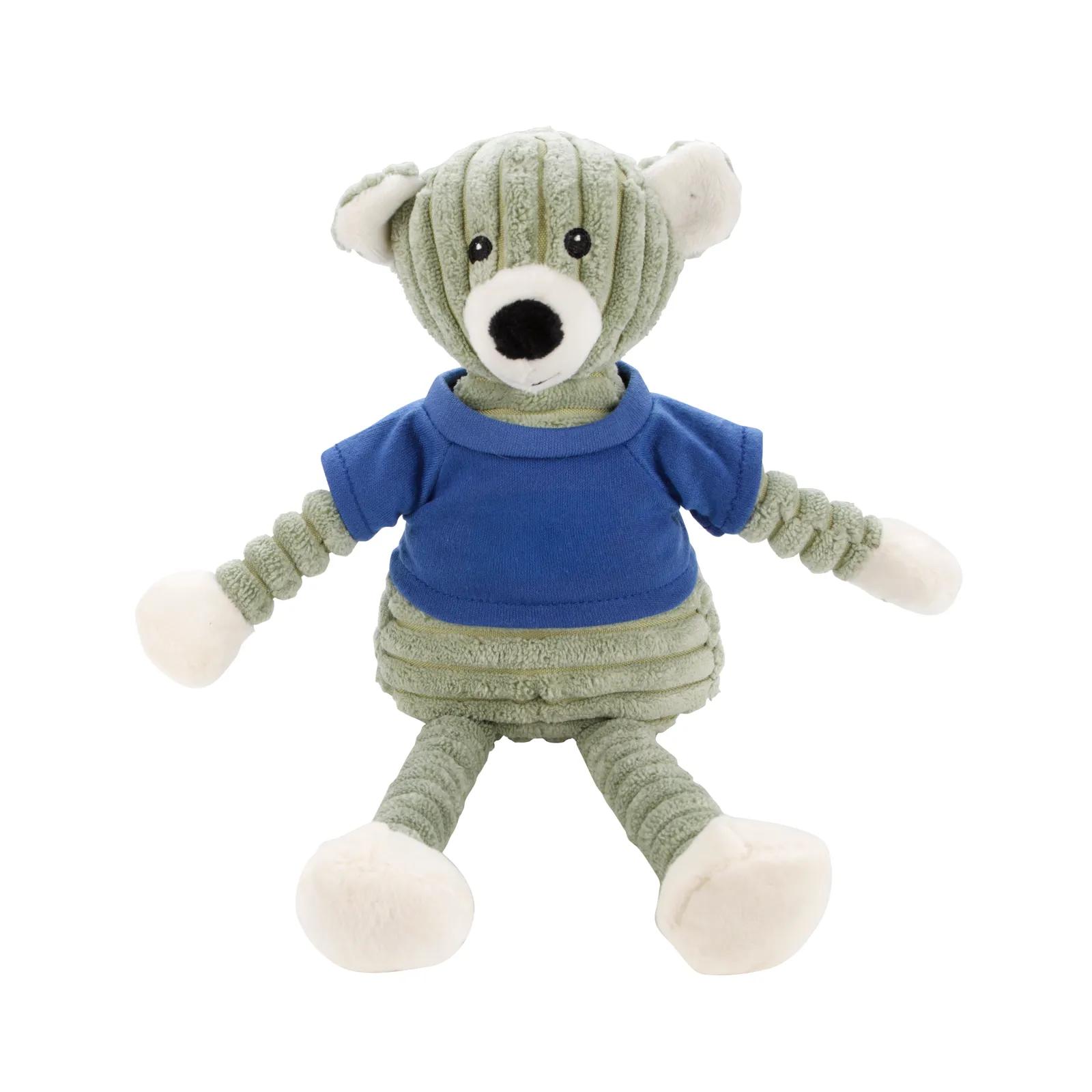 Corded Plush Animal Toy with T-Shirt Polyester - 13 in - product view 42