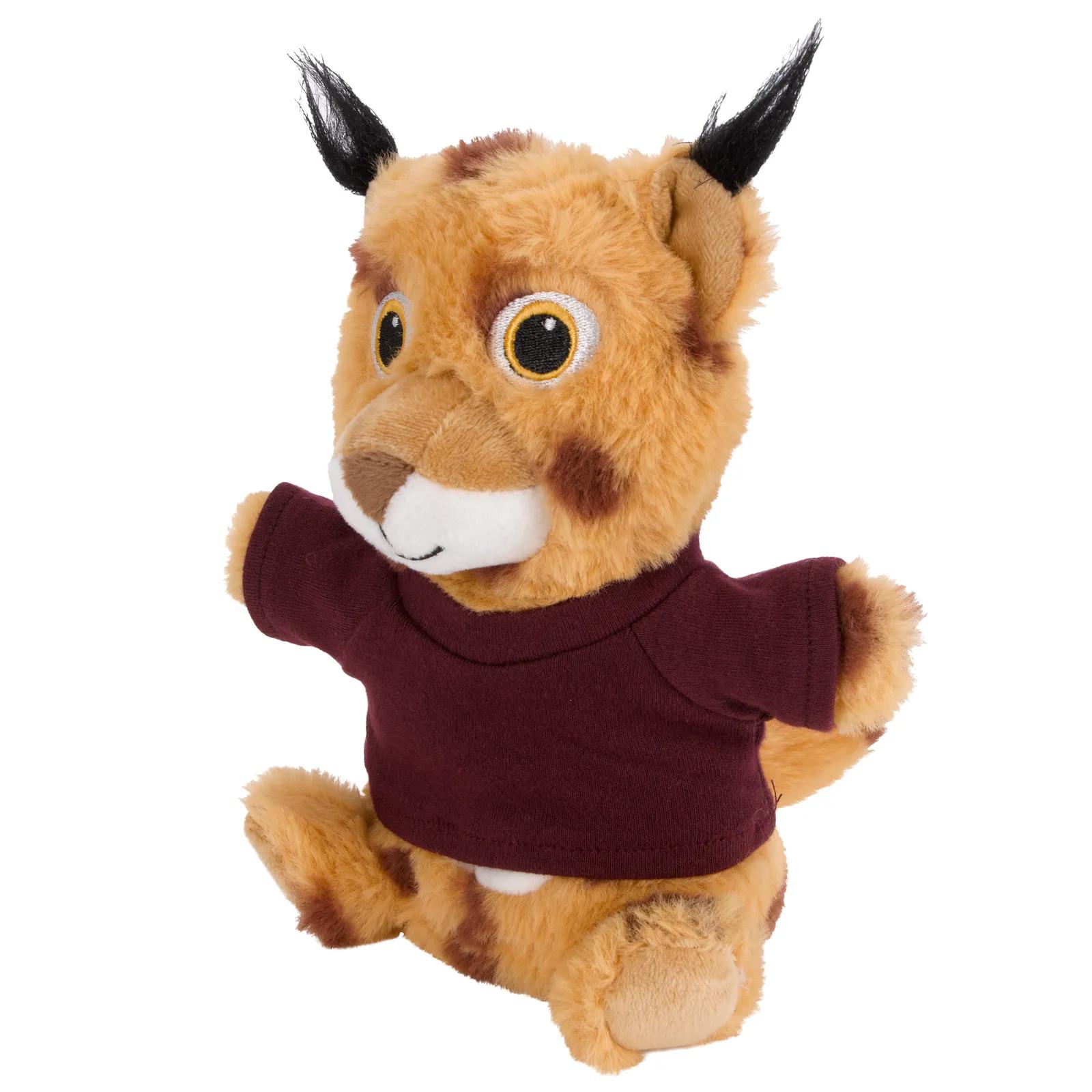 Team Mascot Plush Animal Bean Weighted with T-Shirt - 7.5 in - product view 17