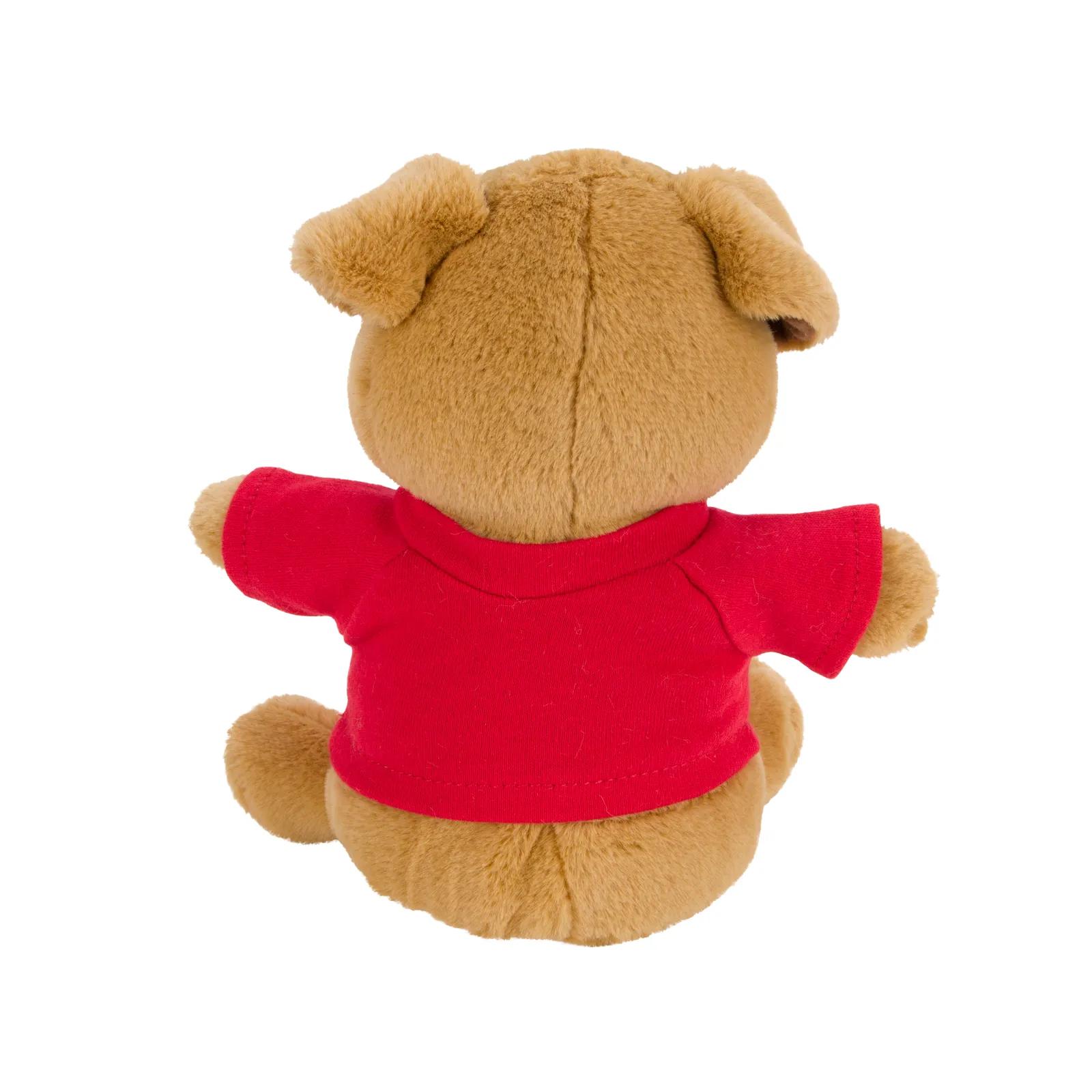 Team Mascot Plush Animal Bean Weighted with T-Shirt - 7.5 in - product view 24