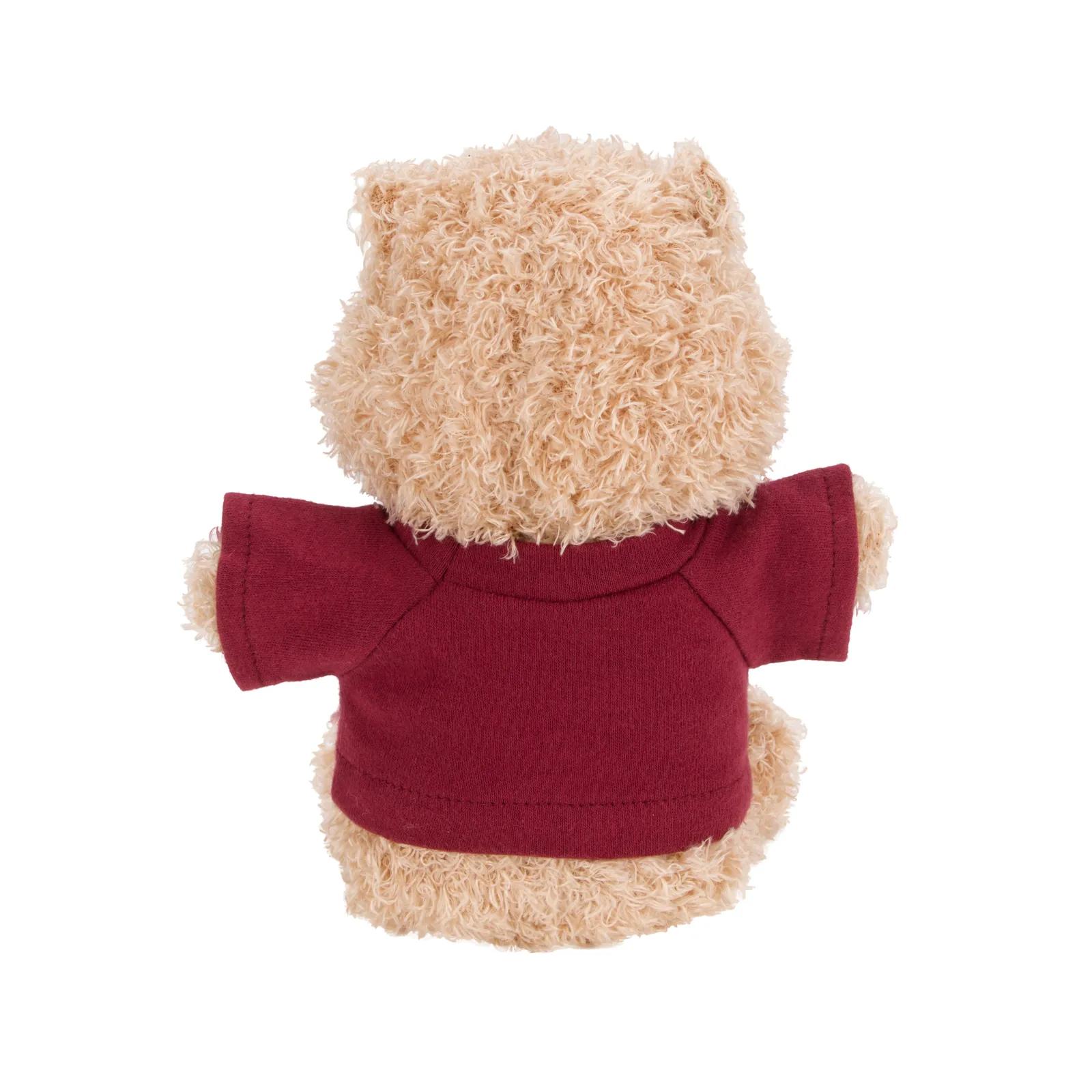 Team Mascot Plush Animal Bean Weighted with T-Shirt - 7.5 in - product view 48