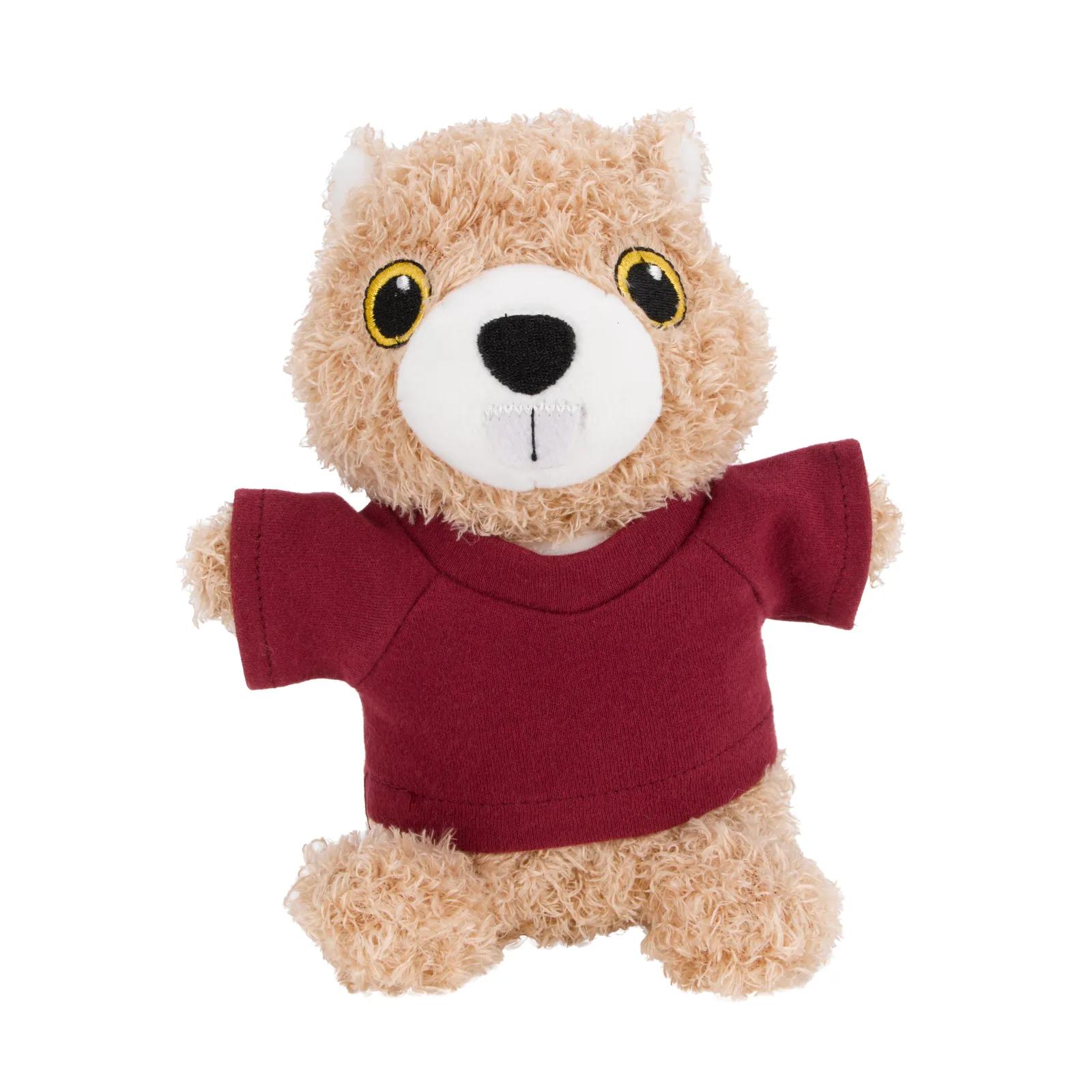 Team Mascot Plush Animal Bean Weighted with T-Shirt - 7.5 in - product view 49