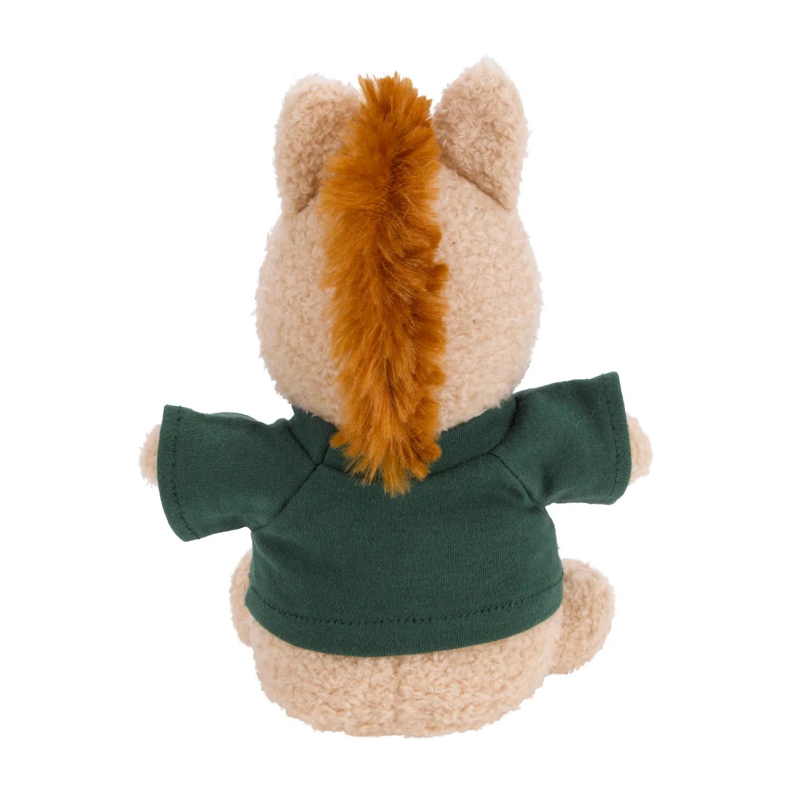 Team Mascot Plush Animal Bean Weighted with T-Shirt - 7.5 in - product view 60