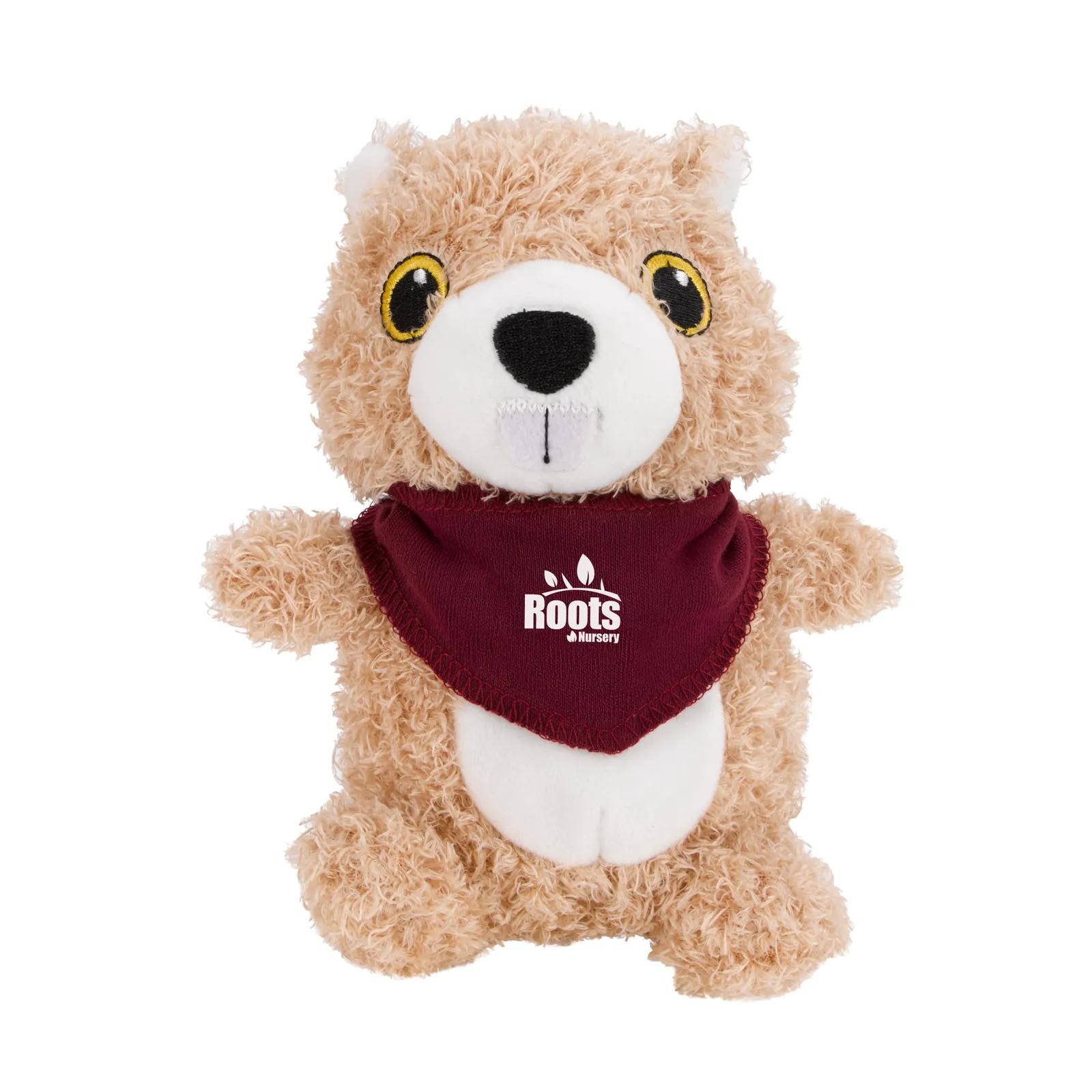 Team Mascot Plush Animal Bean Weighted with T-Shirt - 7.5 in - product view 117