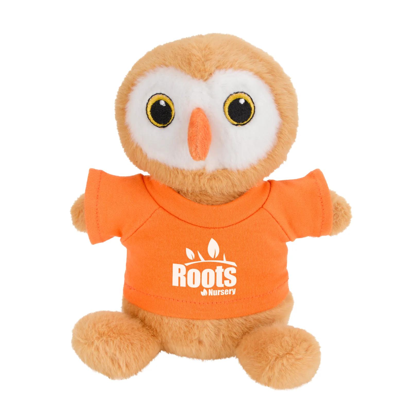 Team Mascot Plush Animal Bean Weighted with T-Shirt - 7.5 in - product view 128
