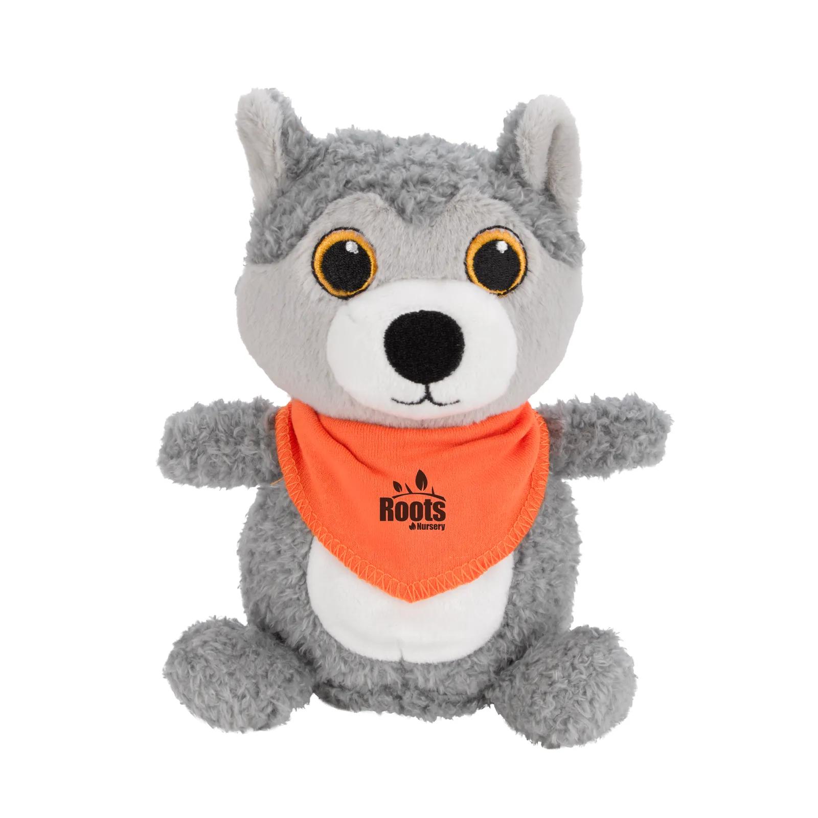 Team Mascot Plush Animal Bean Weighted with T-Shirt - 7.5 in - product view 135