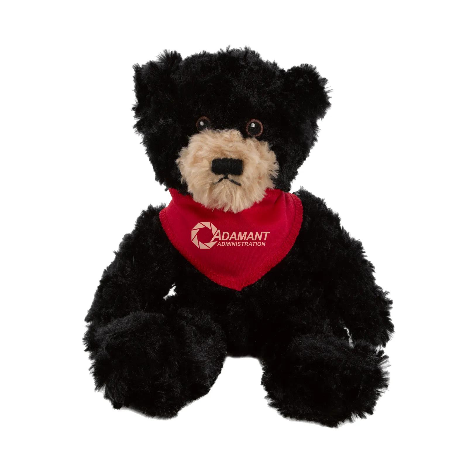 Teddy Bear Plush Toy Two-Tone Face with T-Shirt - 10 in