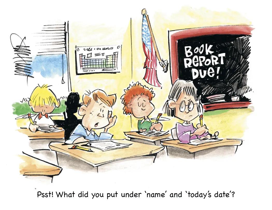 Laughing It Up Family Humor Spiral Calendar FSC - 18.5 x 11 in - product view 6