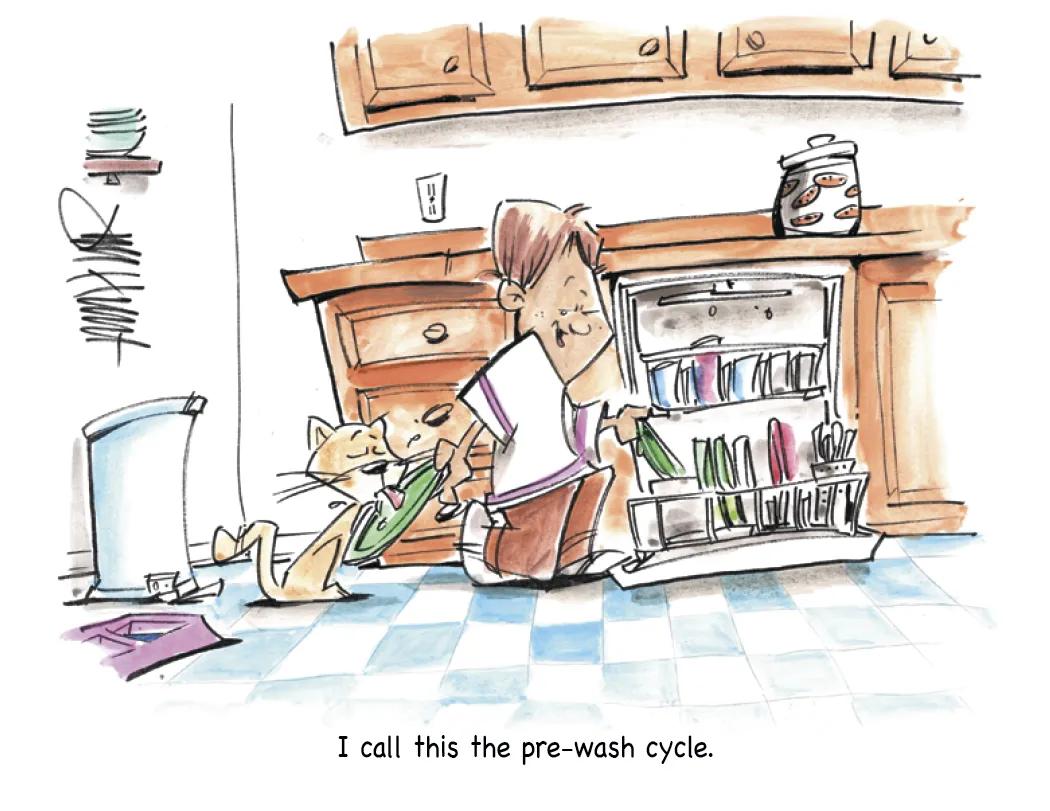 Laughing It Up Family Humor Spiral Calendar FSC - 18.5 x 11 in - product view 8