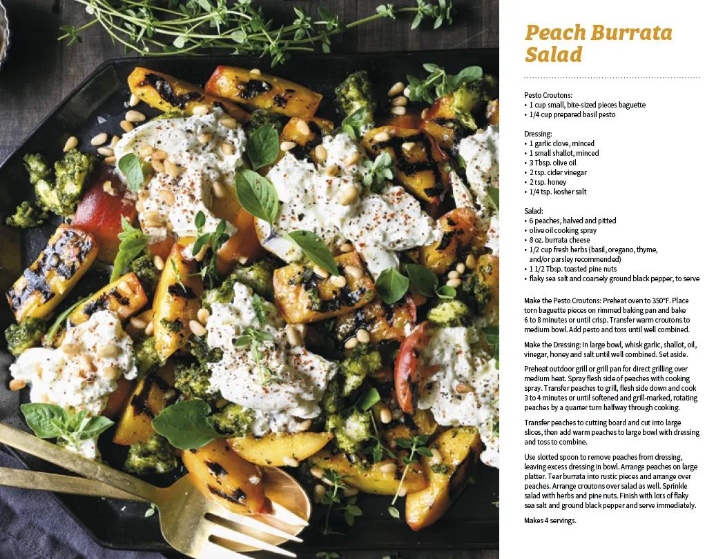 Recipe Spiral Wall Calendar with Food Photography - 18.5 x 11 in - product view 12