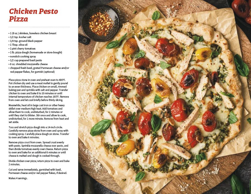 Recipe Spiral Wall Calendar with Food Photography - 18.5 x 11 in - product view 13