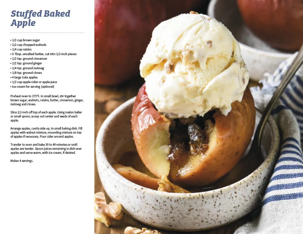 Recipe Spiral Wall Calendar with Food Photography - 18.5 x 11 in - product view 15