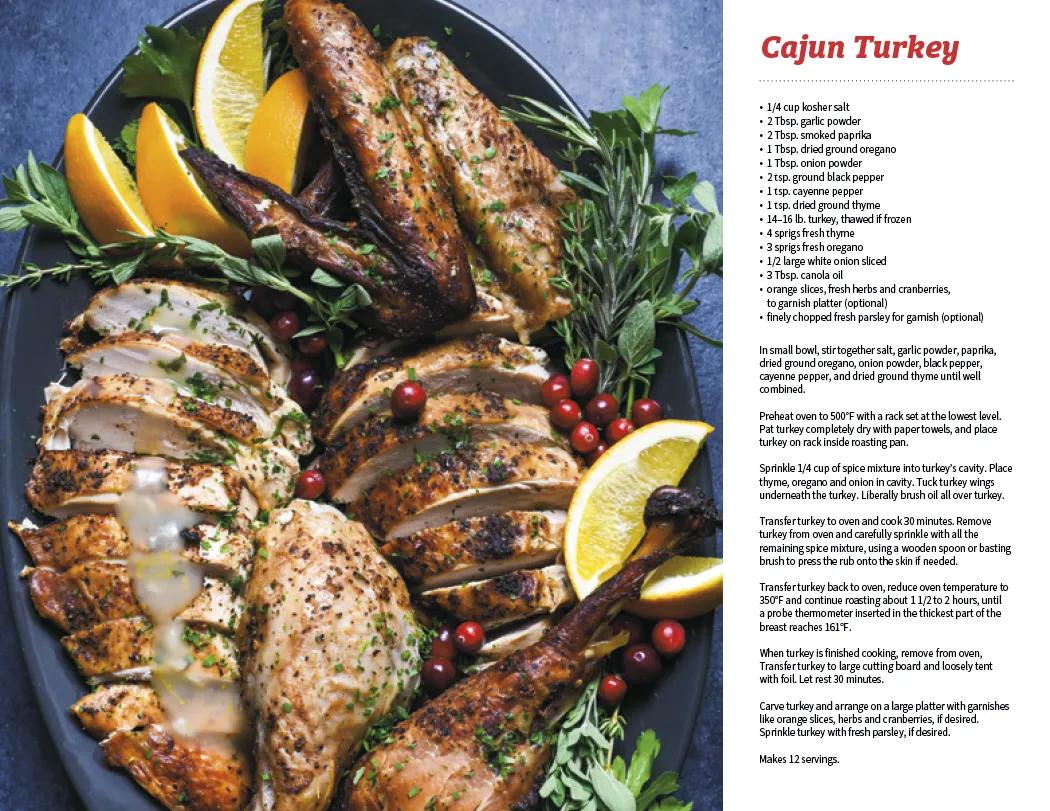 Recipe Spiral Wall Calendar with Food Photography - 18.5 x 11 in - product view 18