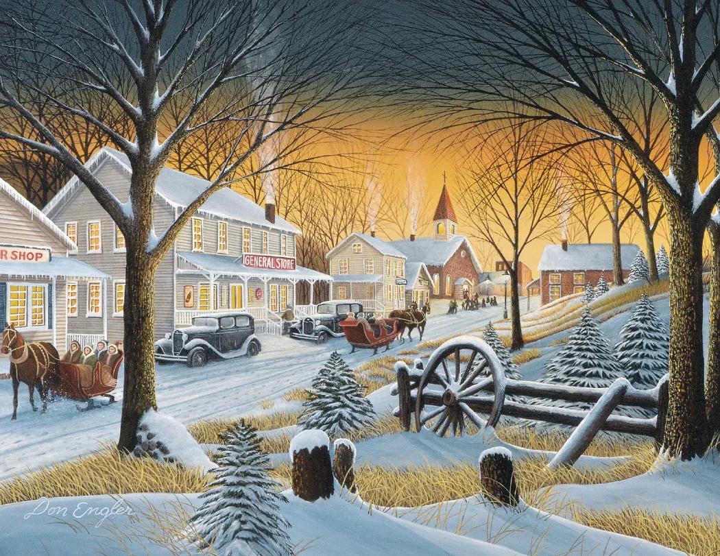 Scenic Memories Spiral Wall Calendar Vintage Style - 18.5 x 11 in - product view 6