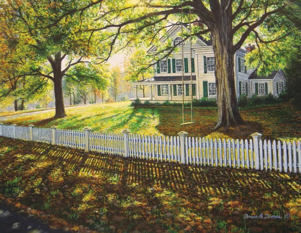 Scenic Memories Spiral Wall Calendar Vintage Style - 18.5 x 11 in - product view 15