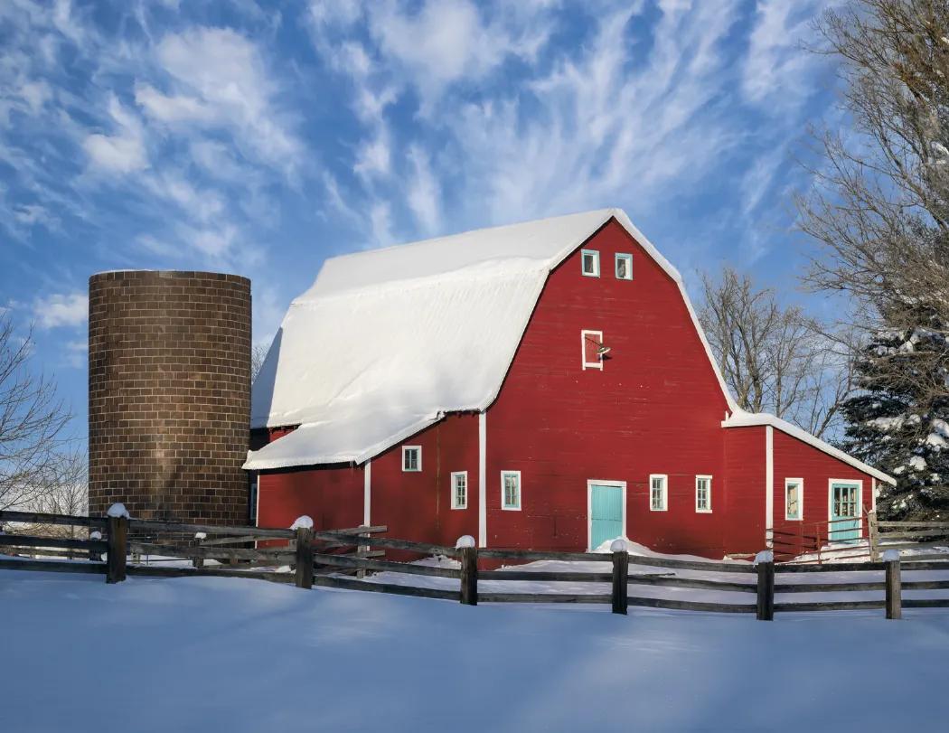 Agriculture Spiral Wall Calendar Rural Life FSC - 18.5 x 11 in - product view 6