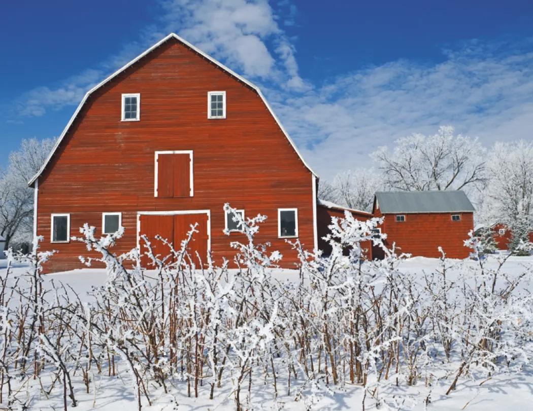 Agriculture Spiral Wall Calendar Rural Life FSC - 18.5 x 11 in - product view 18