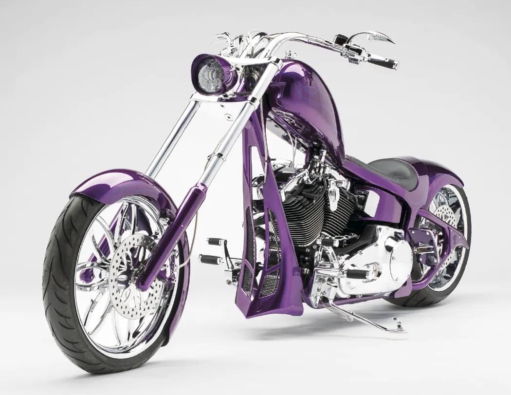 Motorcycles Spiral Wall Calendar Custom Chrome - 18.5 x 11 in - product view 10