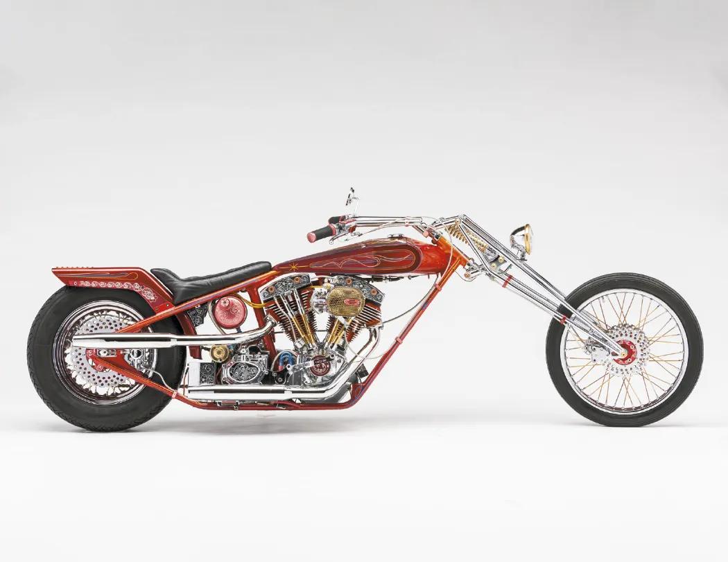 Motorcycles Spiral Wall Calendar Custom Chrome - 18.5 x 11 in - product view 18