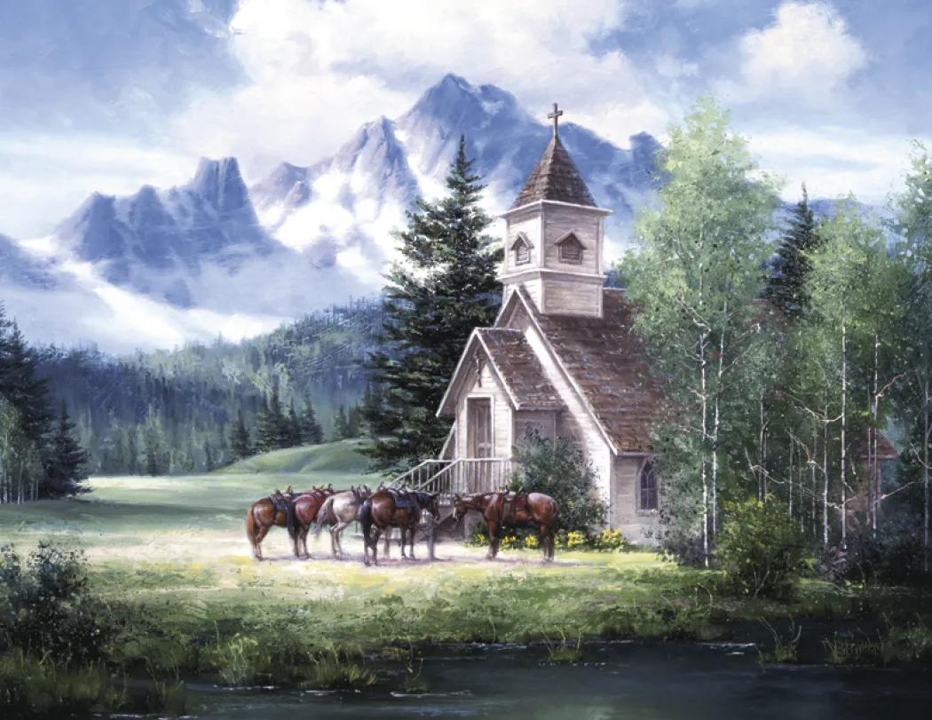 Western Frontier Spiral Wall Calendar FSC Paper - 18.5 x 11 in - product view 10