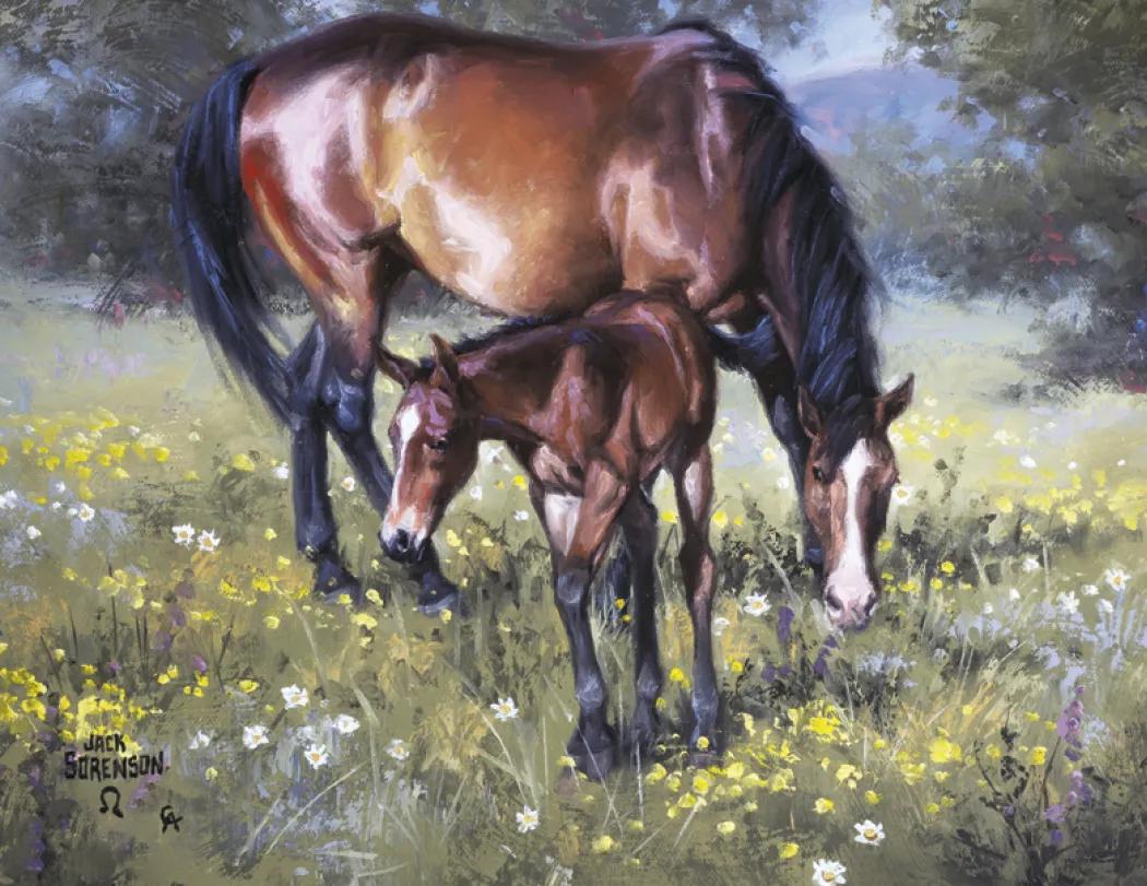 Western Frontier Spiral Wall Calendar FSC Paper - 18.5 x 11 in - product view 11