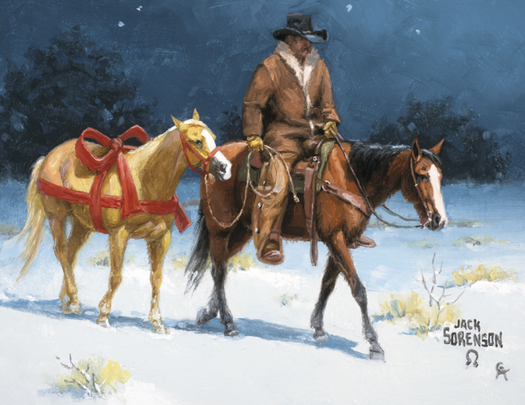 Western Frontier Spiral Wall Calendar FSC Paper - 18.5 x 11 in - product view 18