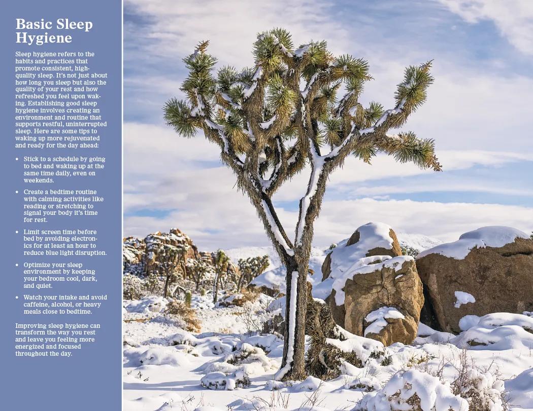 Healthy Living Spiral Wall Calendar FSC Paper - 18.5 x 11 in - product view 6