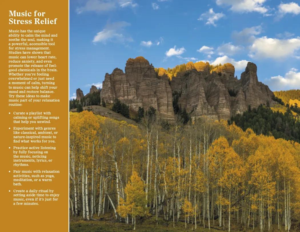 Healthy Living Spiral Wall Calendar FSC Paper - 18.5 x 11 in - product view 17