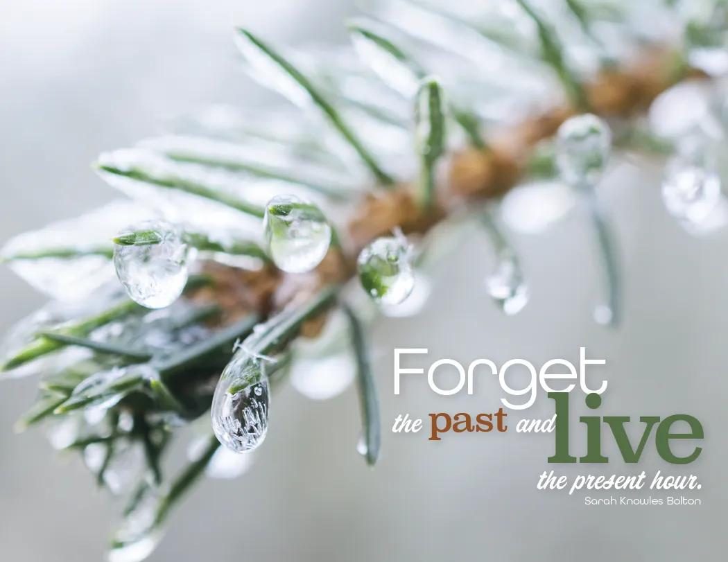 Simplicity Spiral Wall Calendar Quotes FSC Paper - 18.5 x 11 in - product view 2