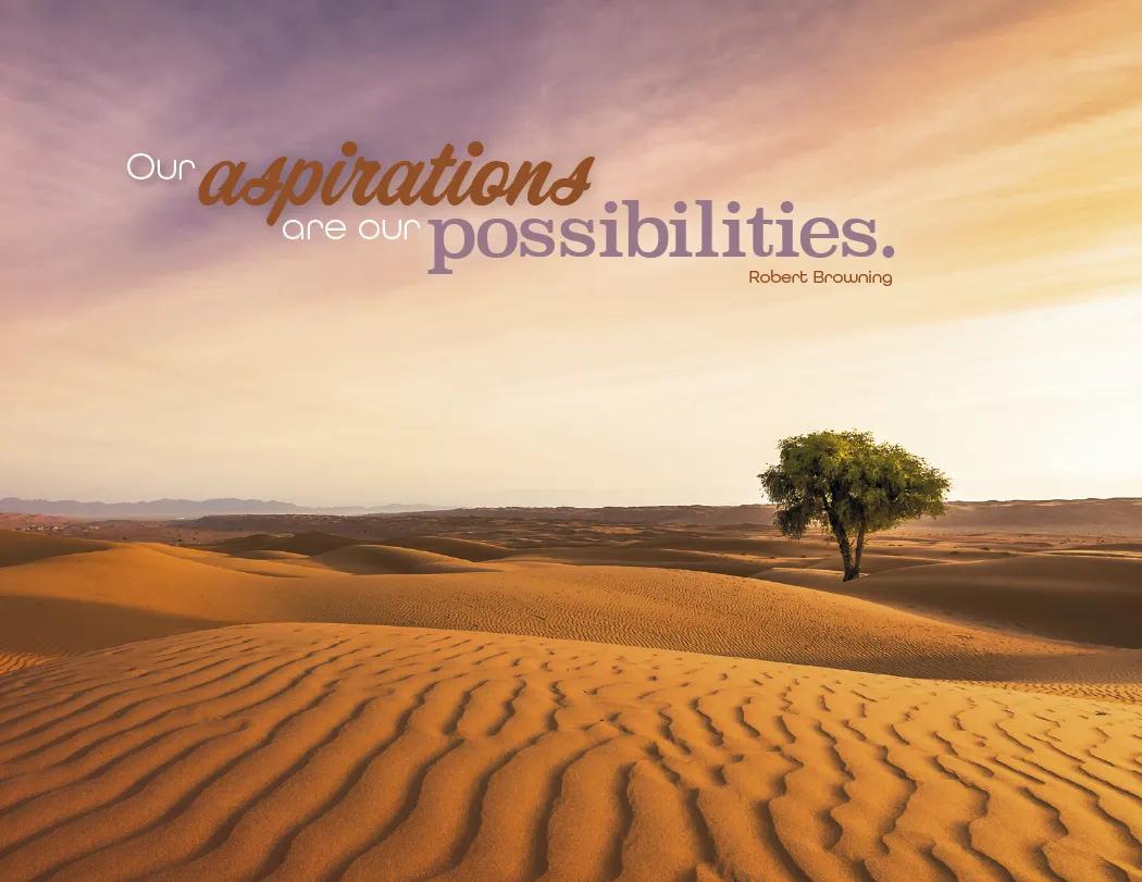 Simplicity Spiral Wall Calendar Quotes FSC Paper - 18.5 x 11 in - product view 11