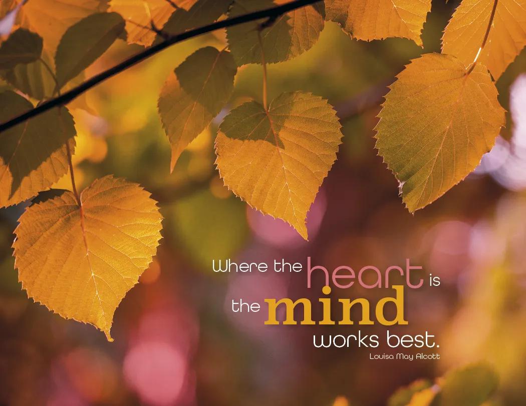 Simplicity Spiral Wall Calendar Quotes FSC Paper - 18.5 x 11 in - product view 13