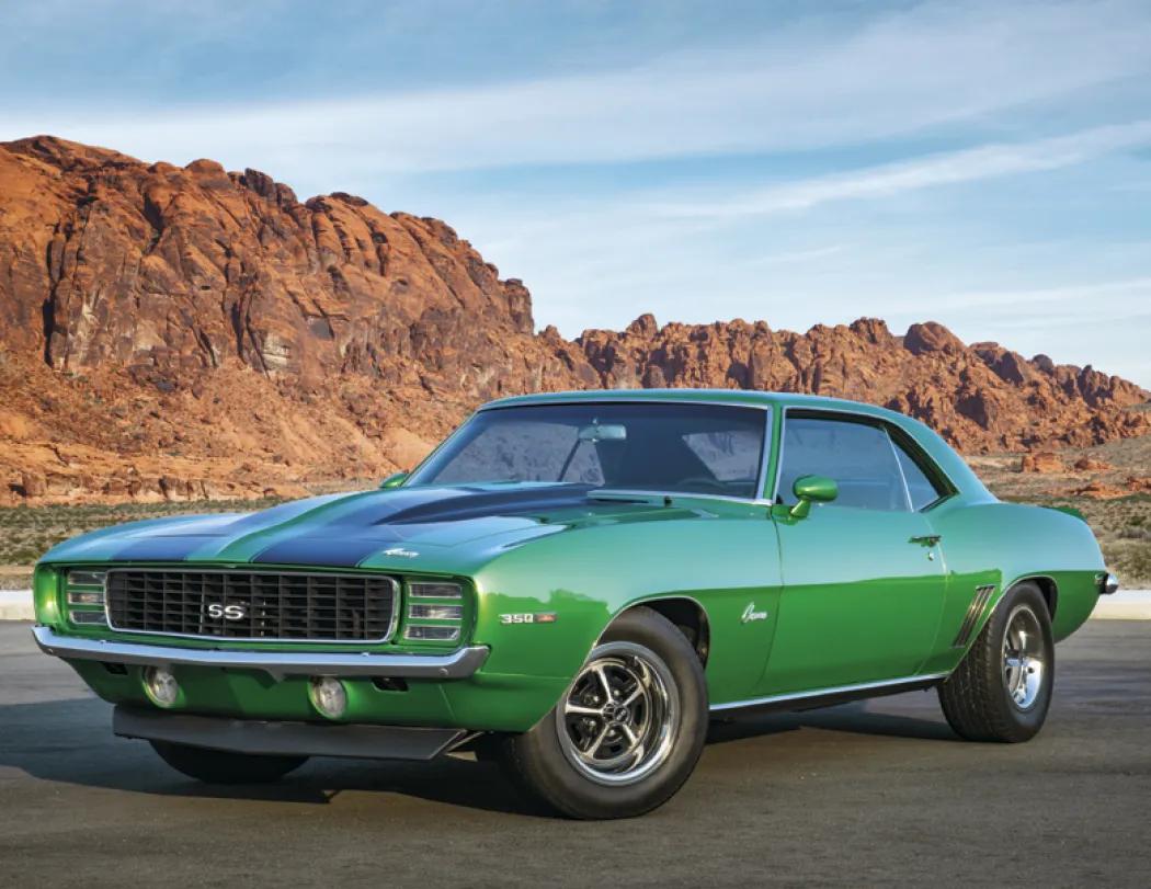 Muscle Car Wall Calendar Stapled FSC Gloss Paper - 19 x 11 in - product view 9