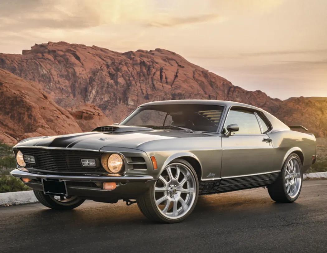 Muscle Car Wall Calendar Stapled FSC Gloss Paper - 19 x 11 in - product view 11