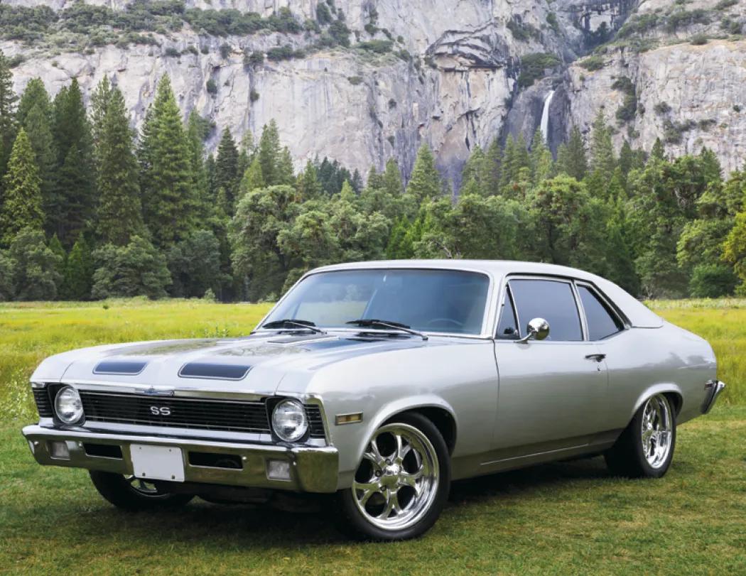 Muscle Car Wall Calendar Stapled FSC Gloss Paper - 19 x 11 in - product view 13