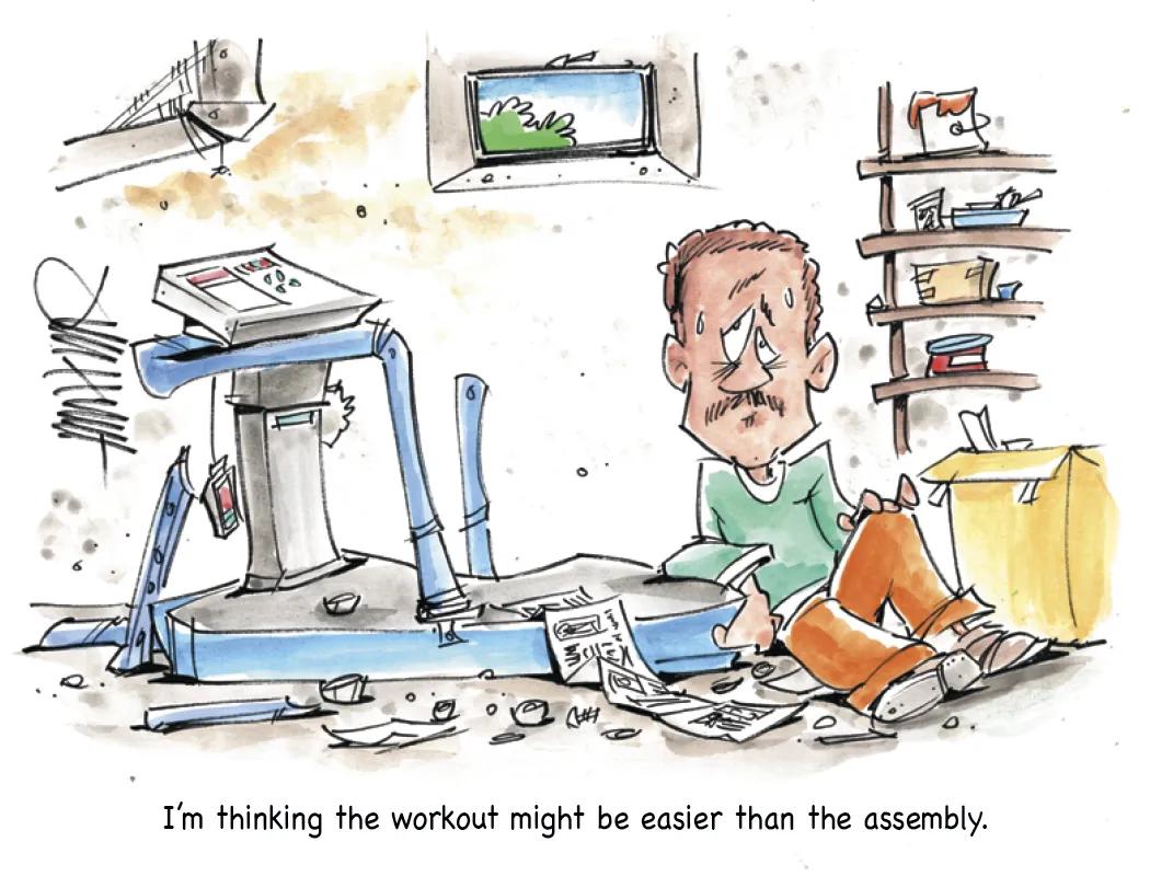 Humor Wall Calendar Stapled FSC Gloss Paper - 19 x 11 in - product view 7