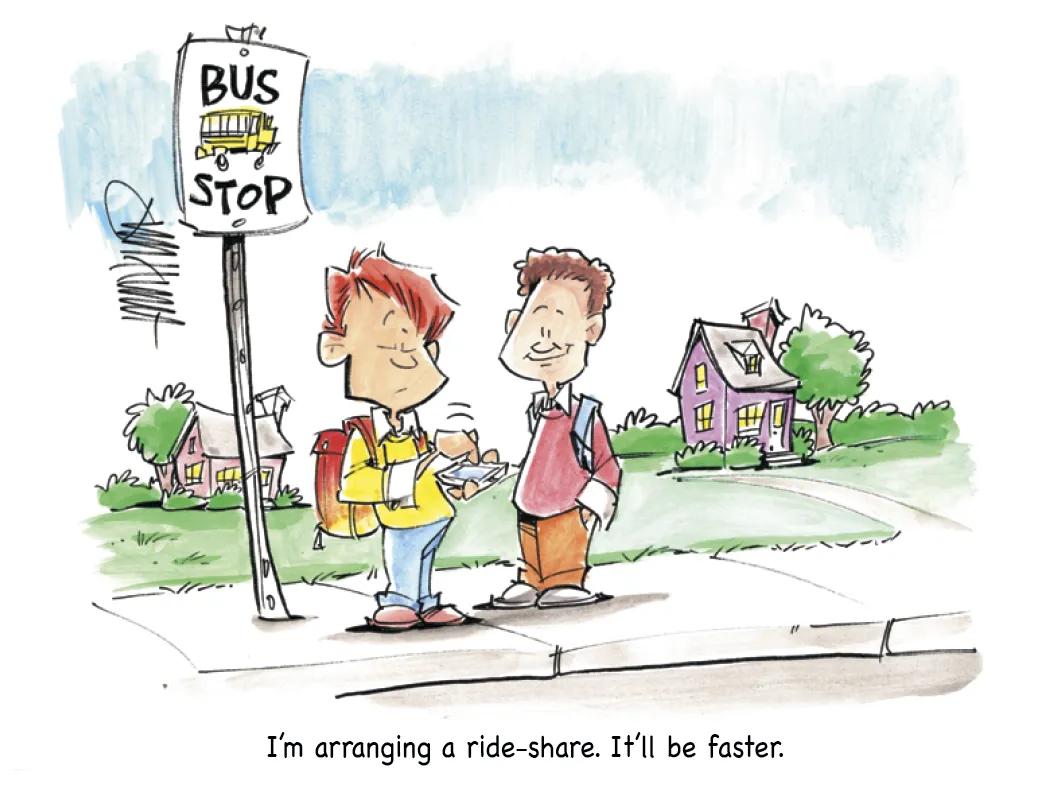 Humor Wall Calendar Stapled FSC Gloss Paper - 19 x 11 in - product view 11