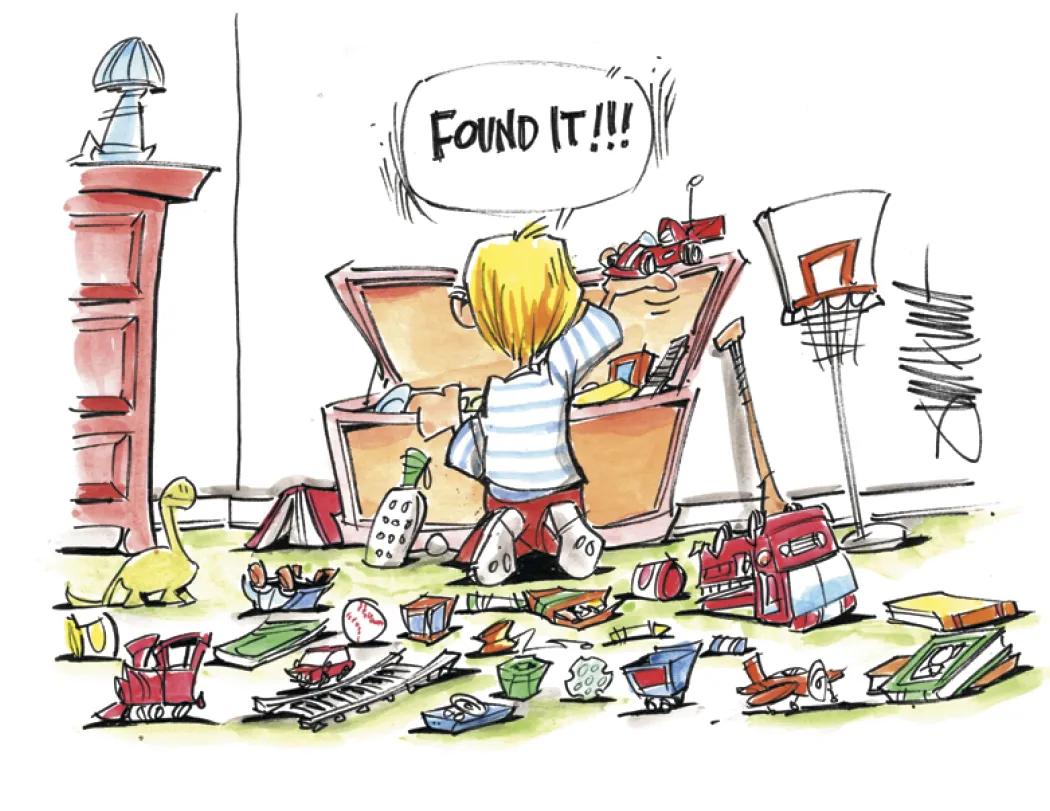 Humor Wall Calendar Stapled FSC Gloss Paper - 19 x 11 in - product view 18