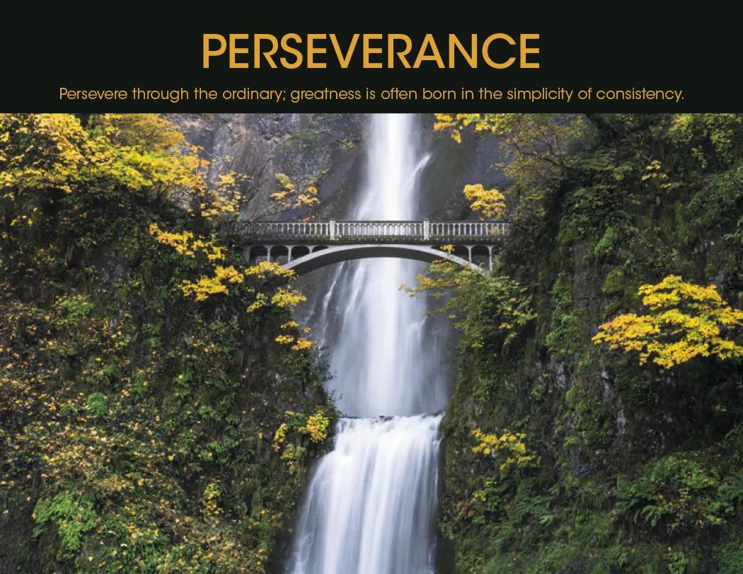 Motivational Wall Calendar Stapled FSC Gloss Paper - 19 x 11 in - product view 16