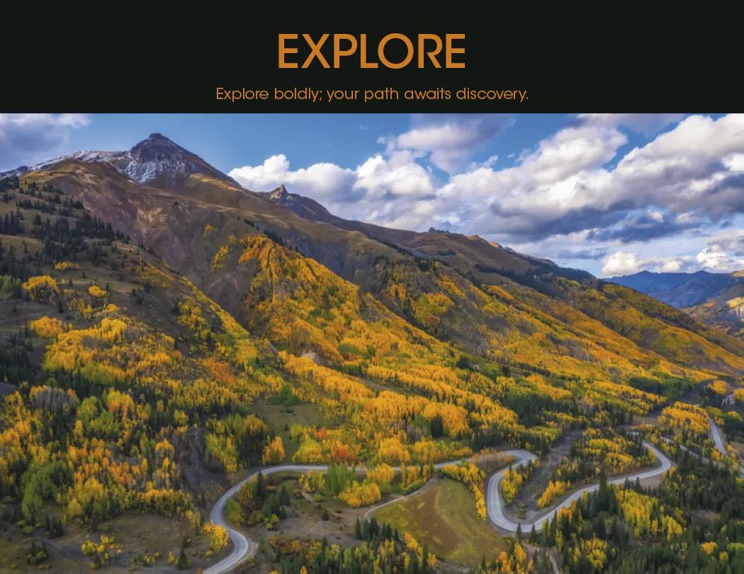 Motivational Wall Calendar Stapled FSC Gloss Paper - 19 x 11 in - product view 17