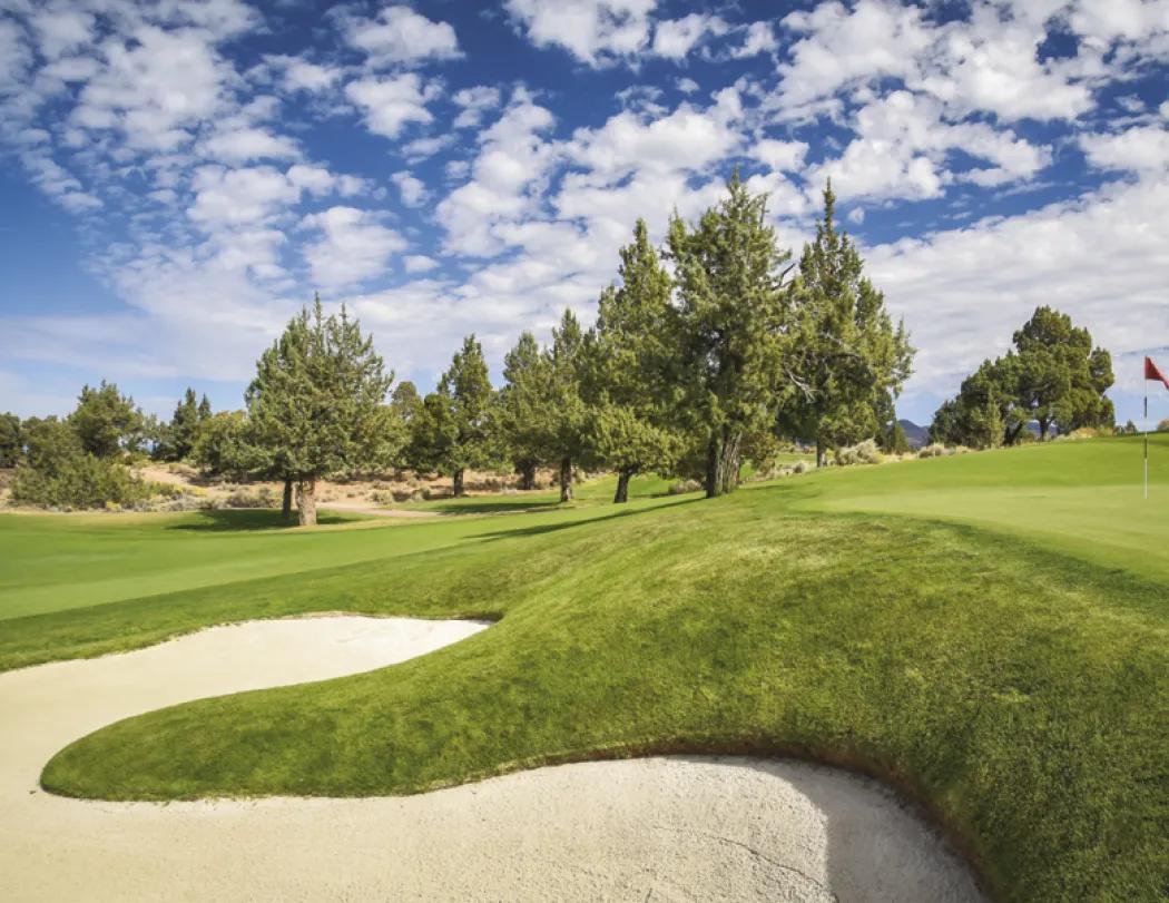 Golf Course Wall Calendar Stapled FSC Gloss Paper - 19 x 11 in - product view 14