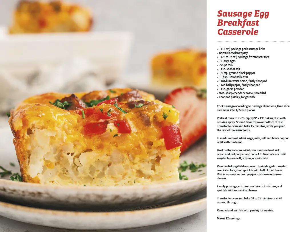 Recipe Wall Calendar Stapled with Cooking FSC Paper - 19 x 11 in - product view 8