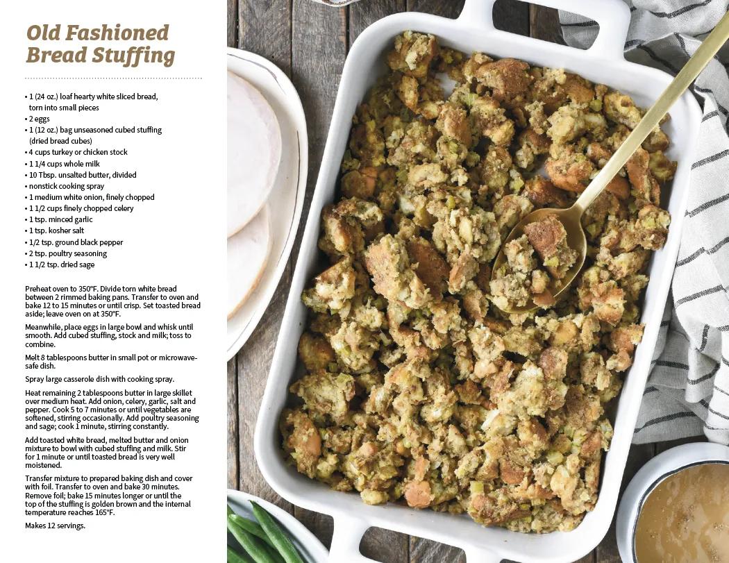 Recipe Wall Calendar Stapled with Cooking FSC Paper - 19 x 11 in - product view 17