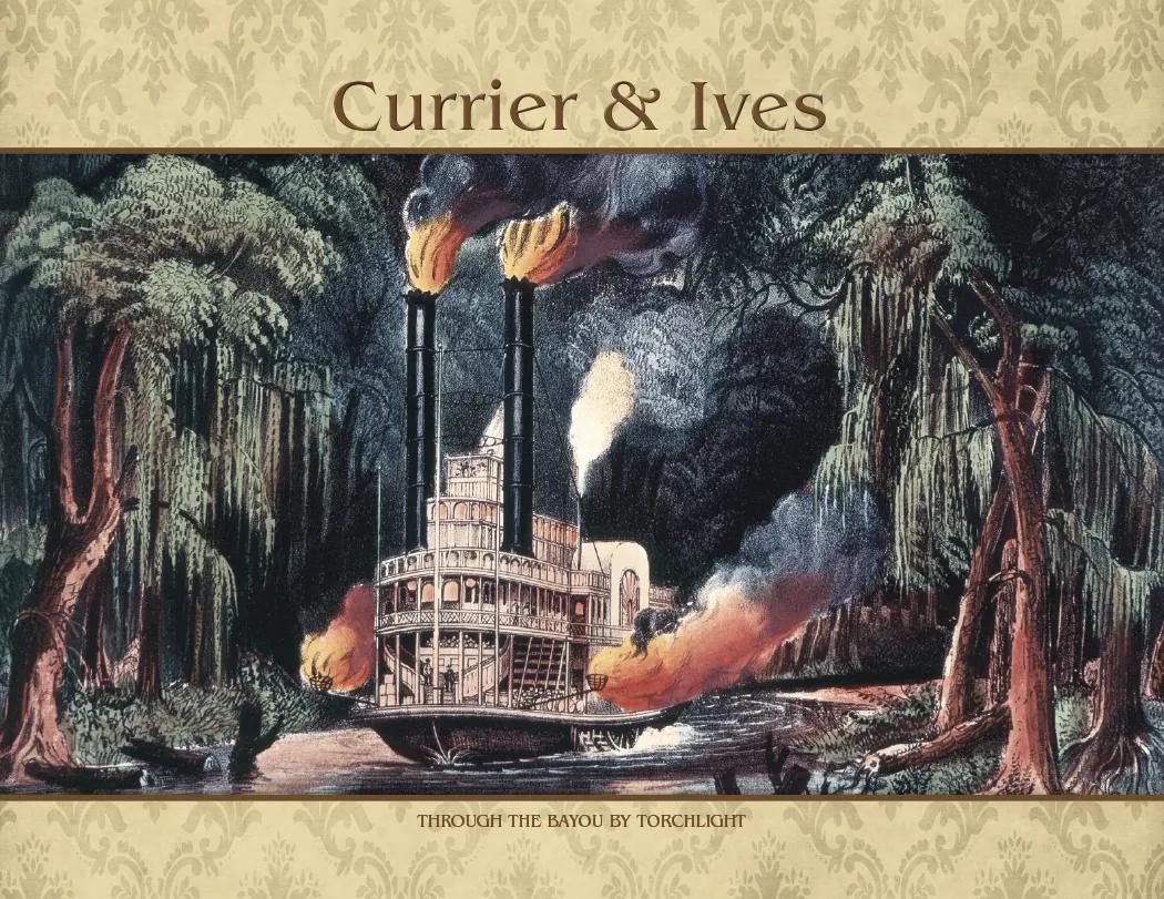 Currier & Ives Wall Calendar Stapled FSC Paper - 19 x 11 in - product view 9