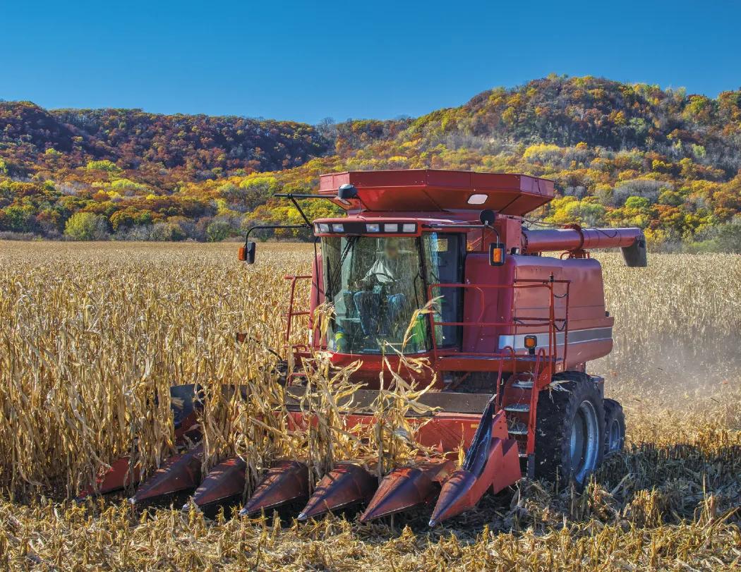 Agriculture Wall Calendar Stapled FSC Paper - 19 x 11 in - product view 17