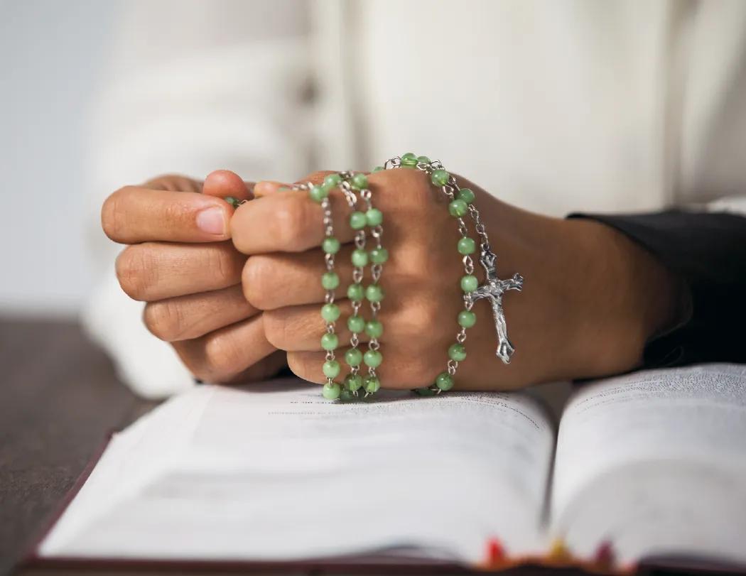 Catholic Spirit Wall Calendar Stapled FSC Paper - 19 x 11 in - product view 19