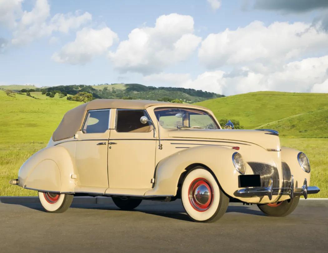 Antique Autos Wall Calendar Stapled FSC Paper - 19 x 11 in - product view 12