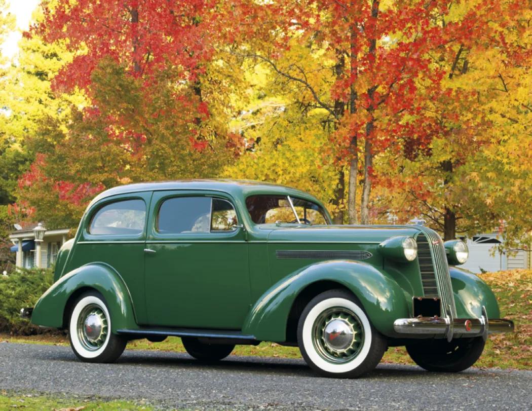 Antique Autos Wall Calendar Stapled FSC Paper - 19 x 11 in - product view 17