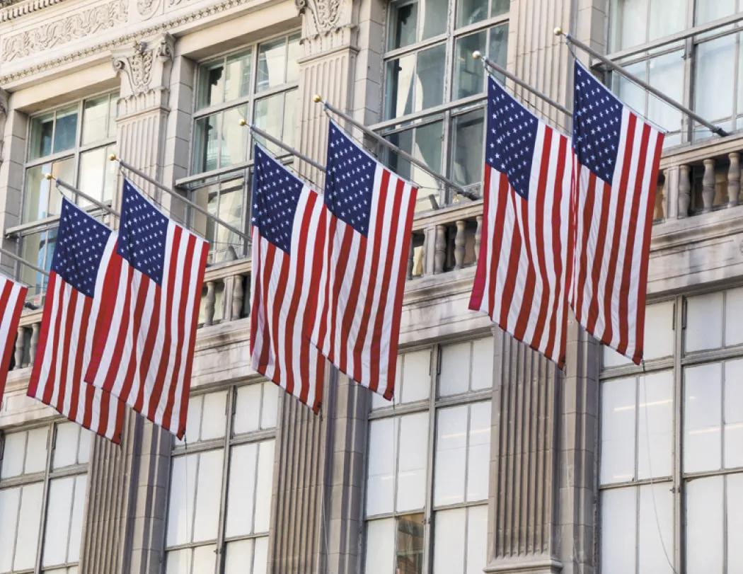 Celebrate America Wall Calendar Stapled FSC Paper - 19 x 11 in - product view 10