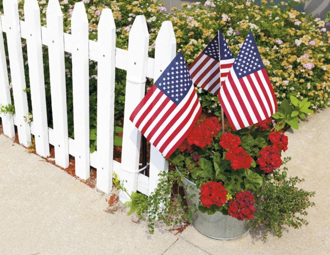 Celebrate America Wall Calendar Stapled FSC Paper - 19 x 11 in - product view 12